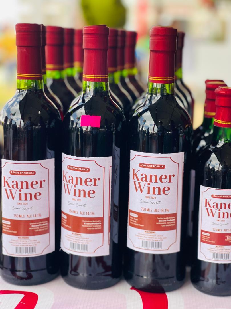 Kaner Wine bottles from the collection